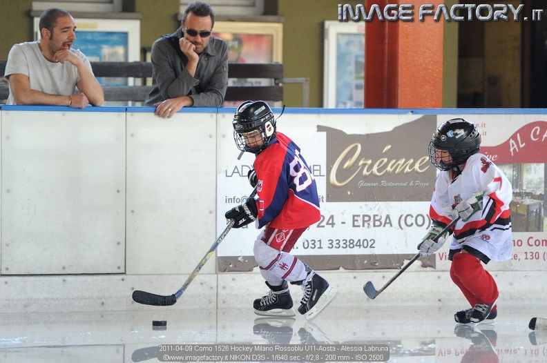 2011-04-09 Como 1526 Hockey Milano Rossoblu U11-Aosta - Alessia Labruna.jpg